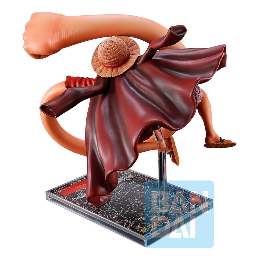 One Piece Card Game Ichibansho PVC Statue Monkey D. Luffy 18 cm