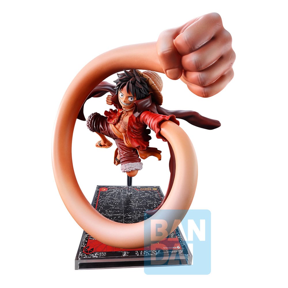 One Piece Card Game Ichibansho PVC Statue Monkey D. Luffy 18 cm