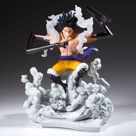 One Piece Senkozekkei PVC Statue Monkey D. Luffy Gear 4 15 cm