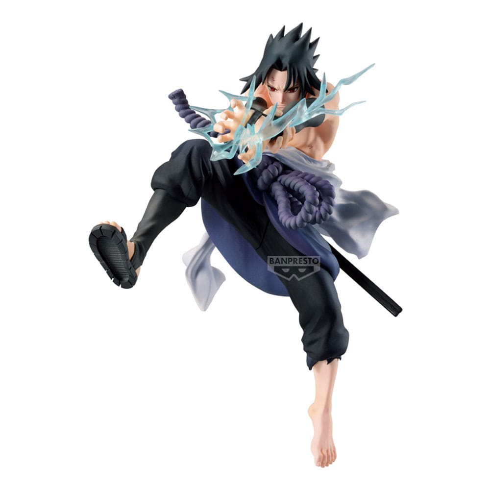 Naruto 72 Series Vibration Stars PVC Statue Deidara & Sasuke Uchiha (B: Sasuke Uchiha) 18 cm
