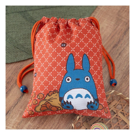 My Neighbor Totoro Cloth Bag Middle Totoro Orange – billede 3