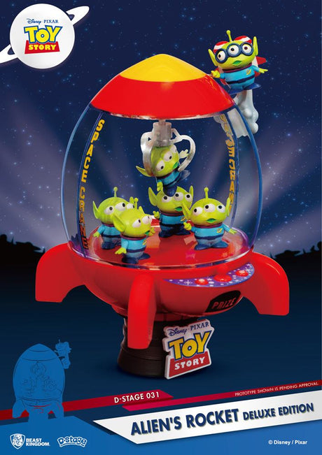 Toy Story D-Stage PVC Diorama Alien's Rocket Deluxe Edition 15 cm