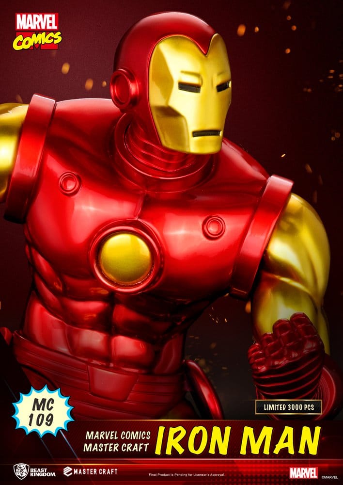 Marvel Comics Master Craft Statue Iron Man 29 cm
