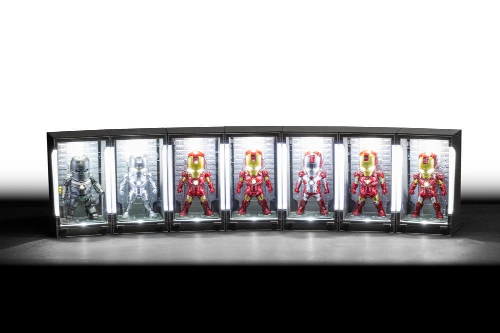 Marvel Mini Egg Mini Figures Iron Man Hall of Armor Blind Box Assortment (6) 8 cm