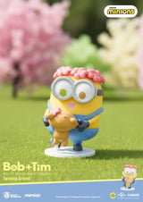 Minions Mini Egg Attack Blind Box Figures Minions bob & tim series 9 cm Assortment (6)