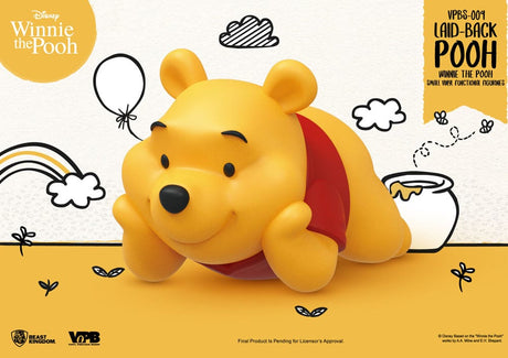 Winnie The Pooh Small Vinyl Bank laid-back Winnie 17 cm