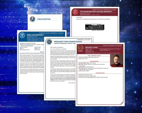 Star Trek: Picard Murder Mystery Game Murder on the Titan-A  *English Version*