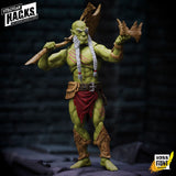 Vitruvian H.A.C.K.S. Action Figure Mighty Orc Sovran Bur'Zagi