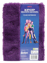 KPop Demon Hunters A5 Notebook Huntr/x Plush