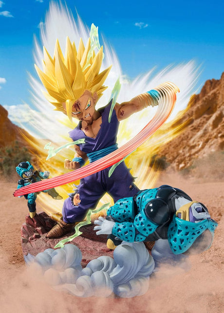 Dragon Ball FiguartsZERO Extra Battle PVC Statue Marshall Super Saiyan 2 Son Gohan -Anger Exploding Into Power- 20 cm