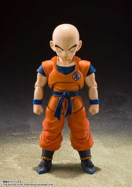 Dragon Ball Z S.H. Figuarts Action Figure Krillin-Earth's Strongest Man 12 cm