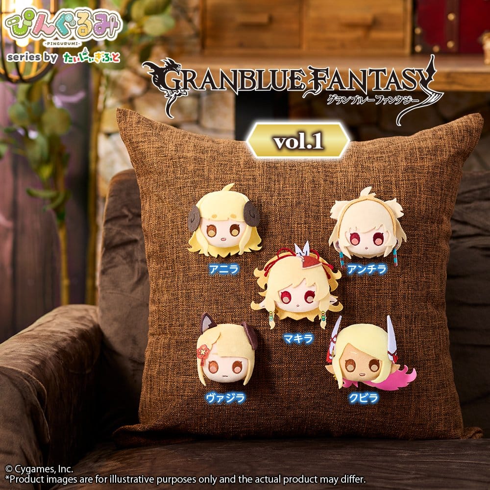 Granblue Fantasy Pingurumi Pin Vol. 1 Anila 8 cm