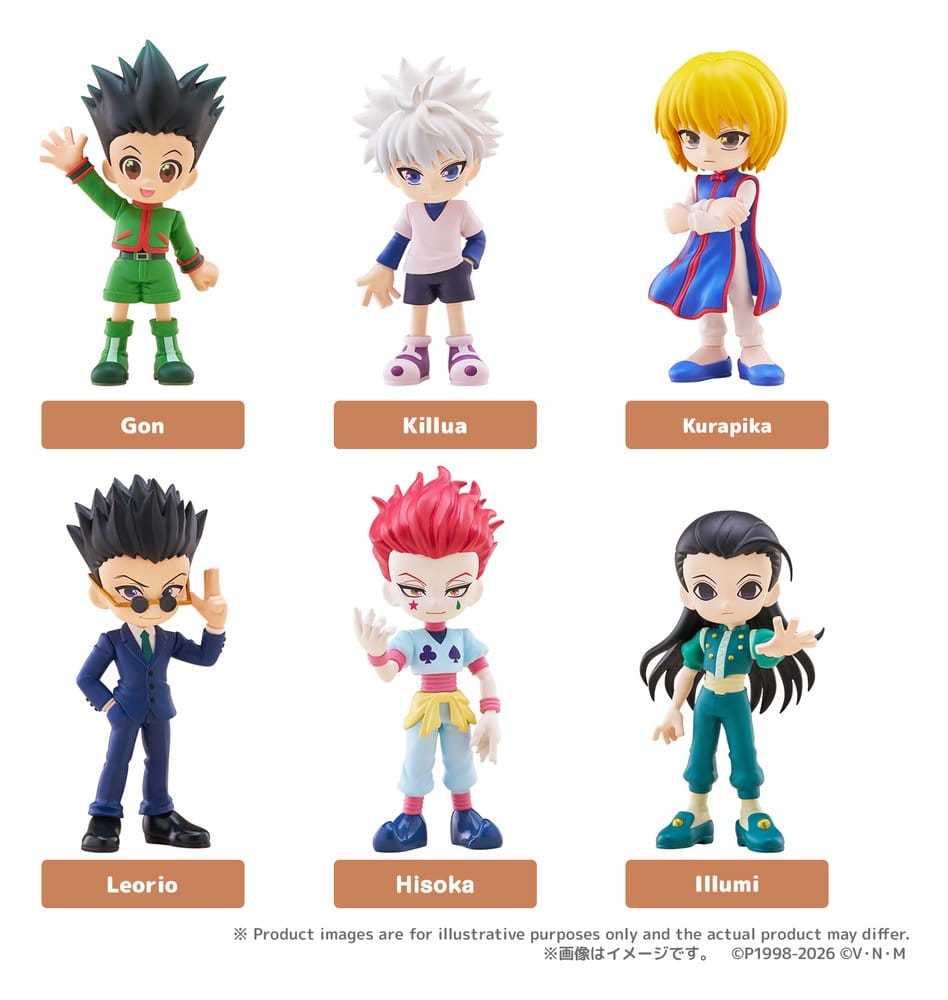 Hunter x Hunter PalVerse Mini Figures vol.1 9 cm Blind Box Display (6)