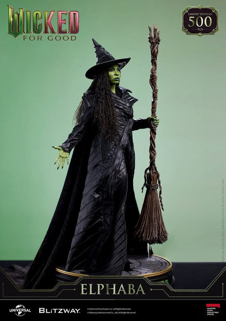 Wicked 2: For Good Superb Scale Statue 1/4 Elphaba 56 cm – billede 3