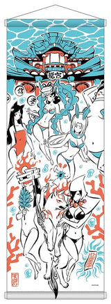 Okami 20th Anniversary Reprint Art Project Tapestry Summer 74 x 28 x 2 cm
