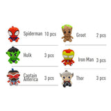 Marvel Plush Keychains 12 cm Assortment (24)