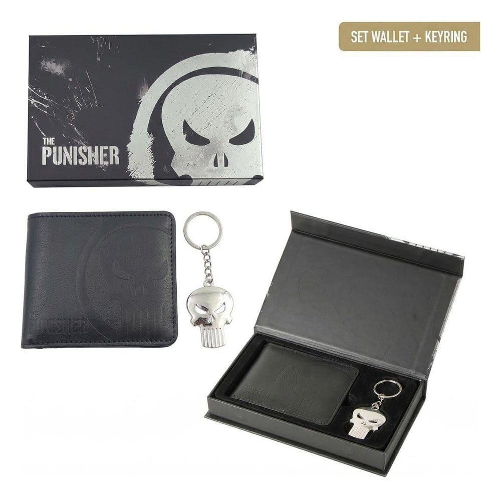 Marvel Wallet Gift Set Punisher
