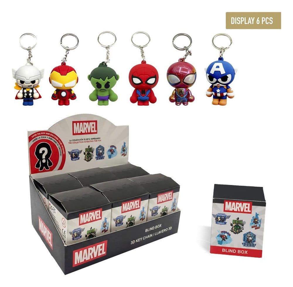 Marvel Avengers Keychain Blind Box Display (6)