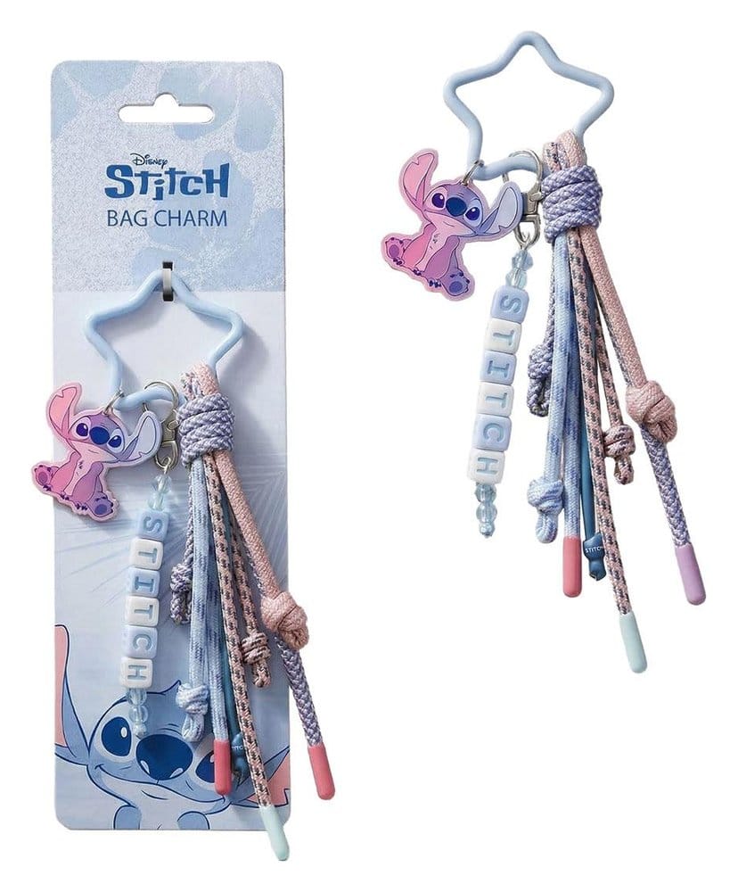 Disney Charm Keyring Stitch