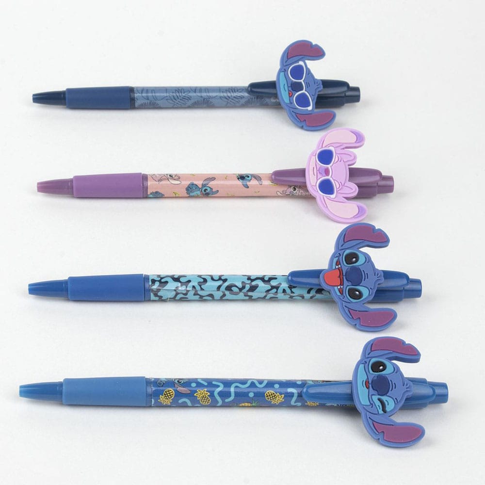 Loli & Stitch ball pen 4-Pack