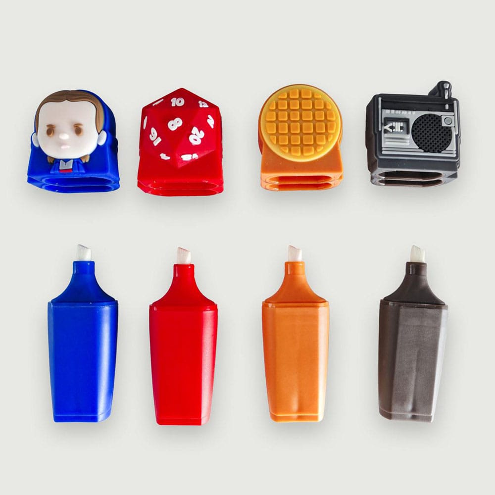 Stranger Thinigs Highlighters 4-Pack