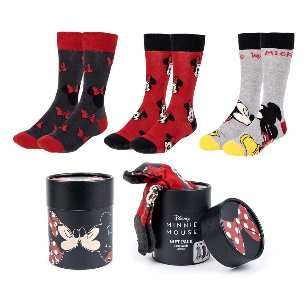 Disney Socks 3-Pack Minnie 2 36-43