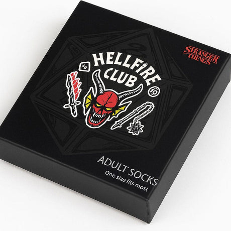 Stranger Things Socks 3-Pack 38-45 Hellfire Club