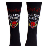 Stranger Things Socks Hellfire Club Black 38-45