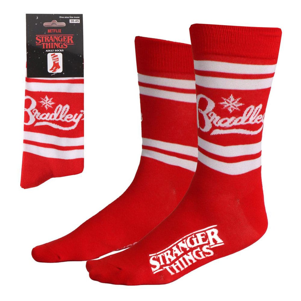Stranger Things Socks Bradley´s Big Buy Red 38-45
