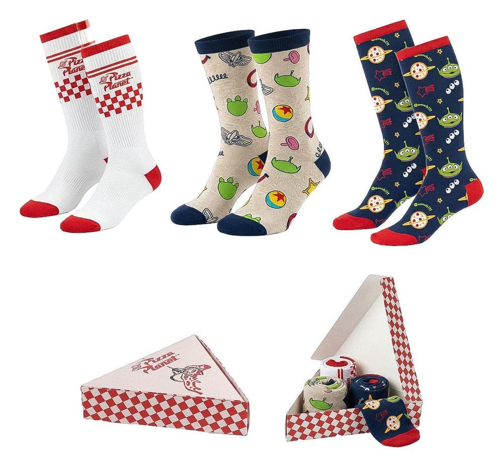 Toy Story Socks 3-Pack 38-45