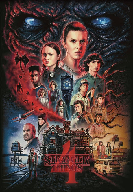 Stranger Things Jigsaw Puzzle Stranger Things 4 House (1000 pieces)