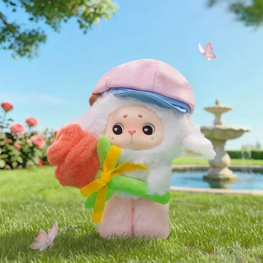 Miehuu Ultimate Chill Manual Plush Keychain 15 cm Blind Box Display (6)
