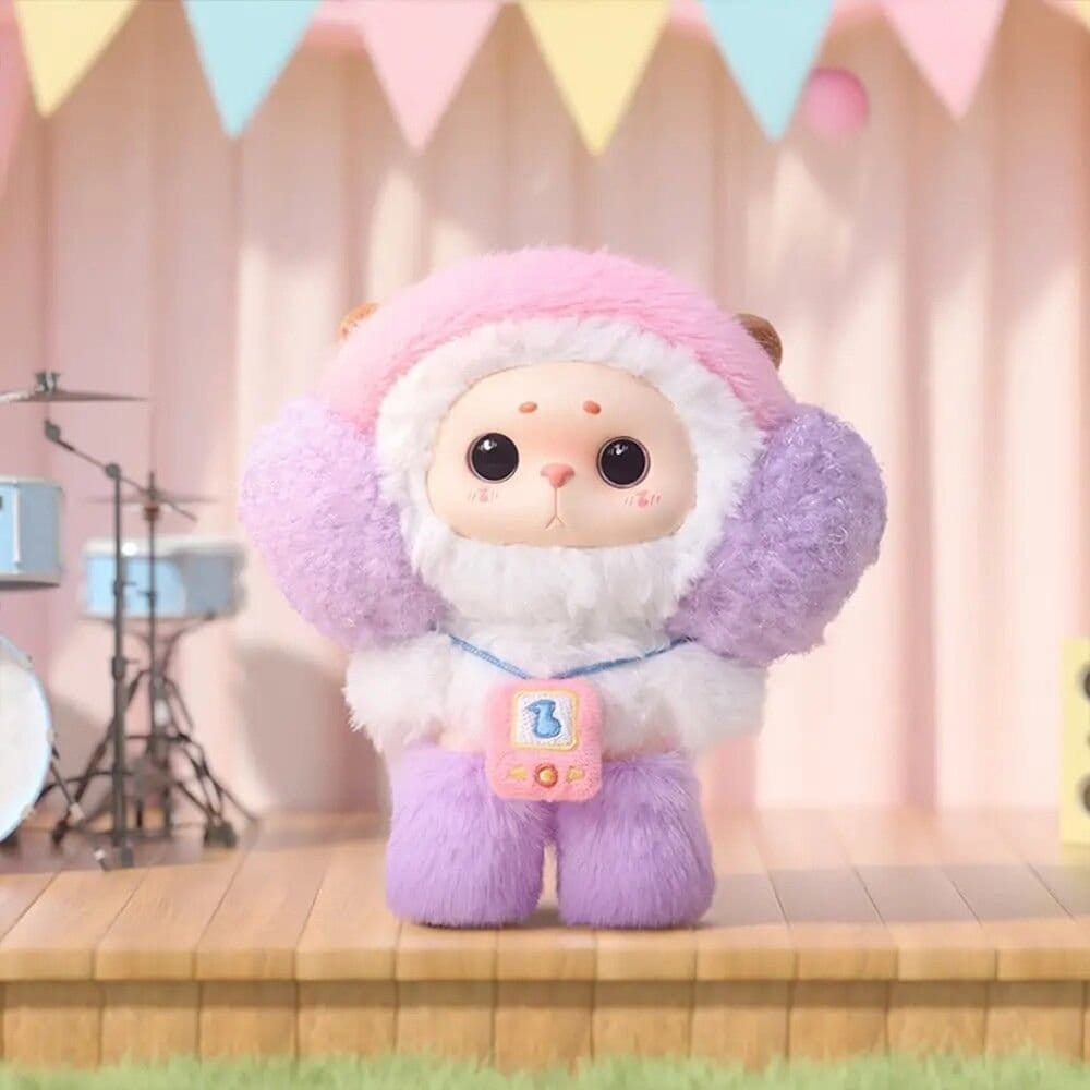 Miehuu Ultimate Chill Manual Plush Keychain 15 cm Blind Box Display (6)