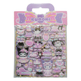 Hello Kitty and Friends Sticker Kuromi Puffy Assortment (10)