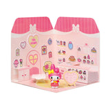 Hello Kitty and Friends Mini figure Sticker House My Melody Tea Room