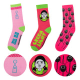 Squid Game Socks 3-Pack