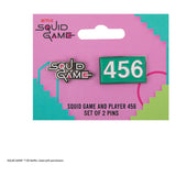 Squid Game Pins 2-Pack Squid Game & Player 456