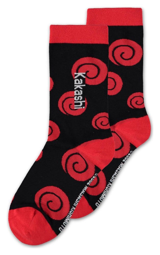 Naruto Socks Sasuke, Kakashi, Itachi 3-Pack 43-46