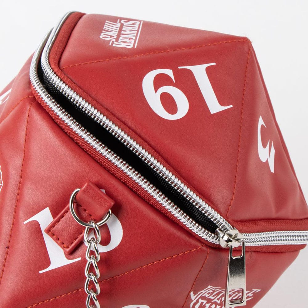 Stranger Things Faux Leather Handbag D&D Dice