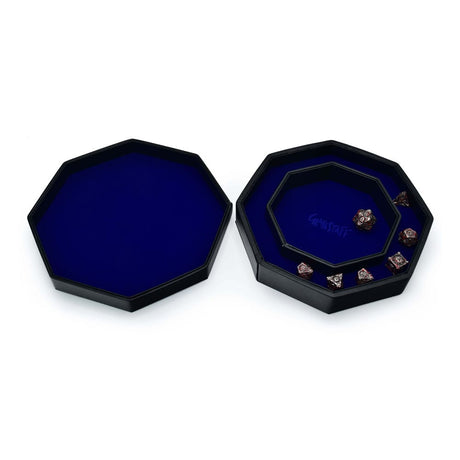 CritStones Arena Dice Tray Blue Dragon