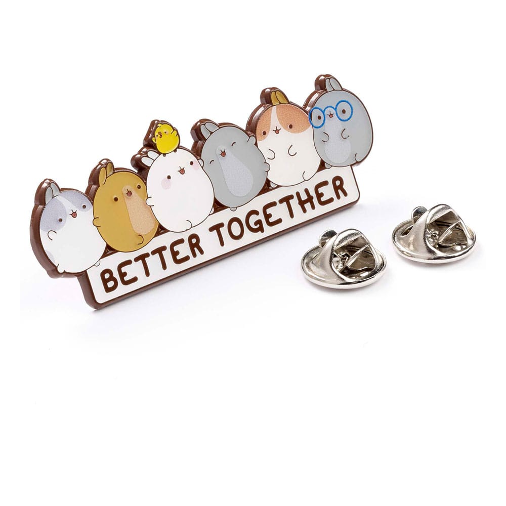 Molang Pin Badge Better Together