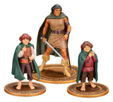 Lord of the Rings Animated Film PVC Figures 3-Pack Frodo, Aragorn, and Samwise