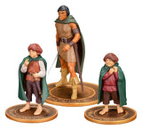 Lord of the Rings Animated Film PVC Figures 3-Pack Frodo, Aragorn, and Samwise