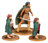 Lord of the Rings Animated Film PVC Figures 3-Pack Frodo, Aragorn, and Samwise