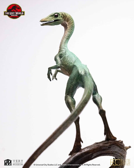 The Lost World: Jurassic Park Statue 2/3 Compsognathus Bronze 28 cm – billede 4