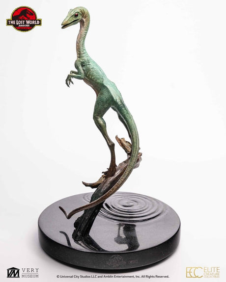 The Lost World: Jurassic Park Statue 2/3 Compsognathus Bronze 28 cm – billede 6