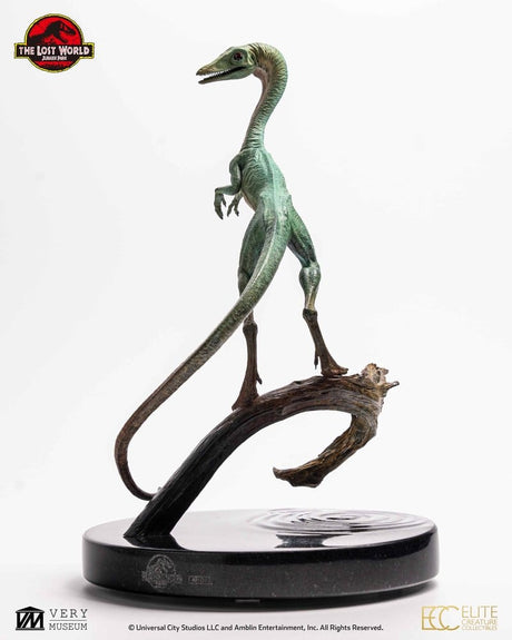 The Lost World: Jurassic Park Statue 2/3 Compsognathus Bronze 28 cm – billede 7