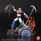 Grendizer Scene Selection 01 PVC Statue Grendizer a cry of Victory 14 cm