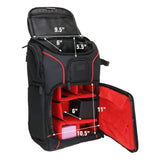 USA Gear MTG Backpack Red