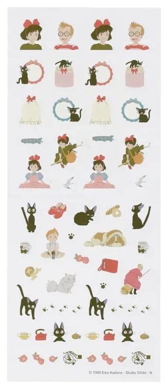 Kiki's Delivery Service Mini Schedule Stickers Collection 1 – billede 2